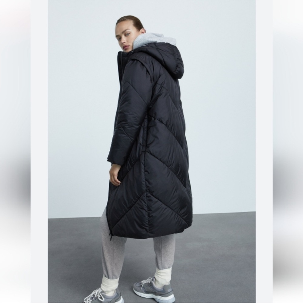 ZARA WOMEN PUFFER 🖤🖤🖤